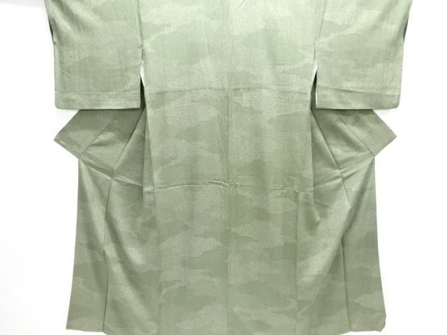 雲模様鮫小紋着物